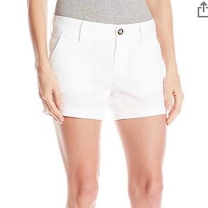 Lilly Pulitzer White Callahan Shorts size 4